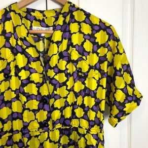 Vintage Printed Dress